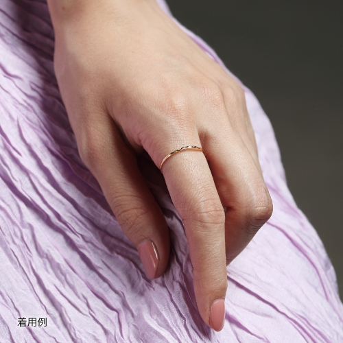 指輪・リング hammered ジュエリークラフトプチ