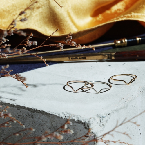 ジュエリークラフトプチ 指輪 V-ring