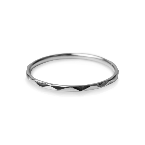 指輪・ピンキーリング hammered-PR ジュエリークラフトプチ