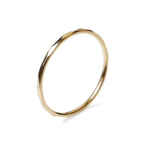 指輪・ピンキーリング hammered-PR ジュエリークラフトプチ