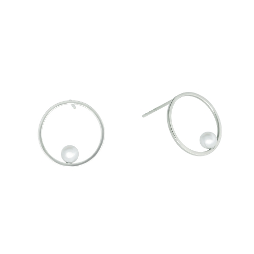 ピアス pearl circle pierce ジュエリークラフトプチ