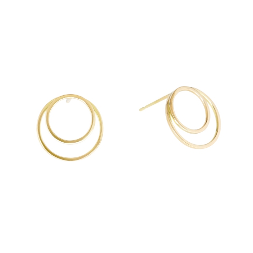 ピアス W circle pierce ジュエリークラフトプチ